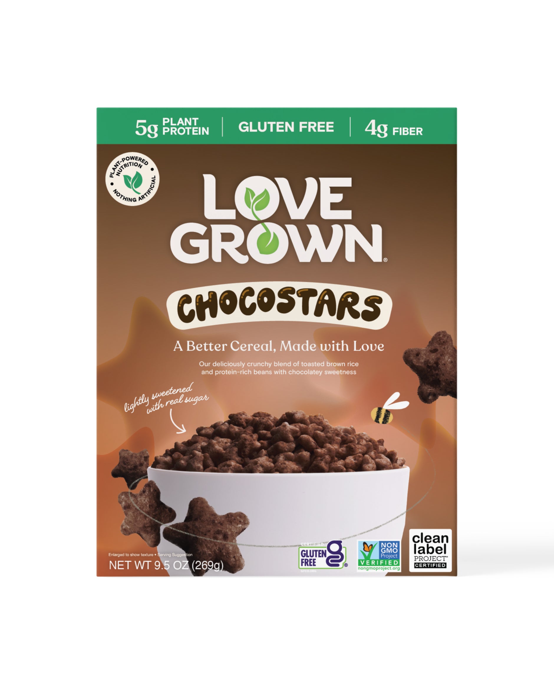 Clean Label Project Certified Chocostars Cereal | Love Grown