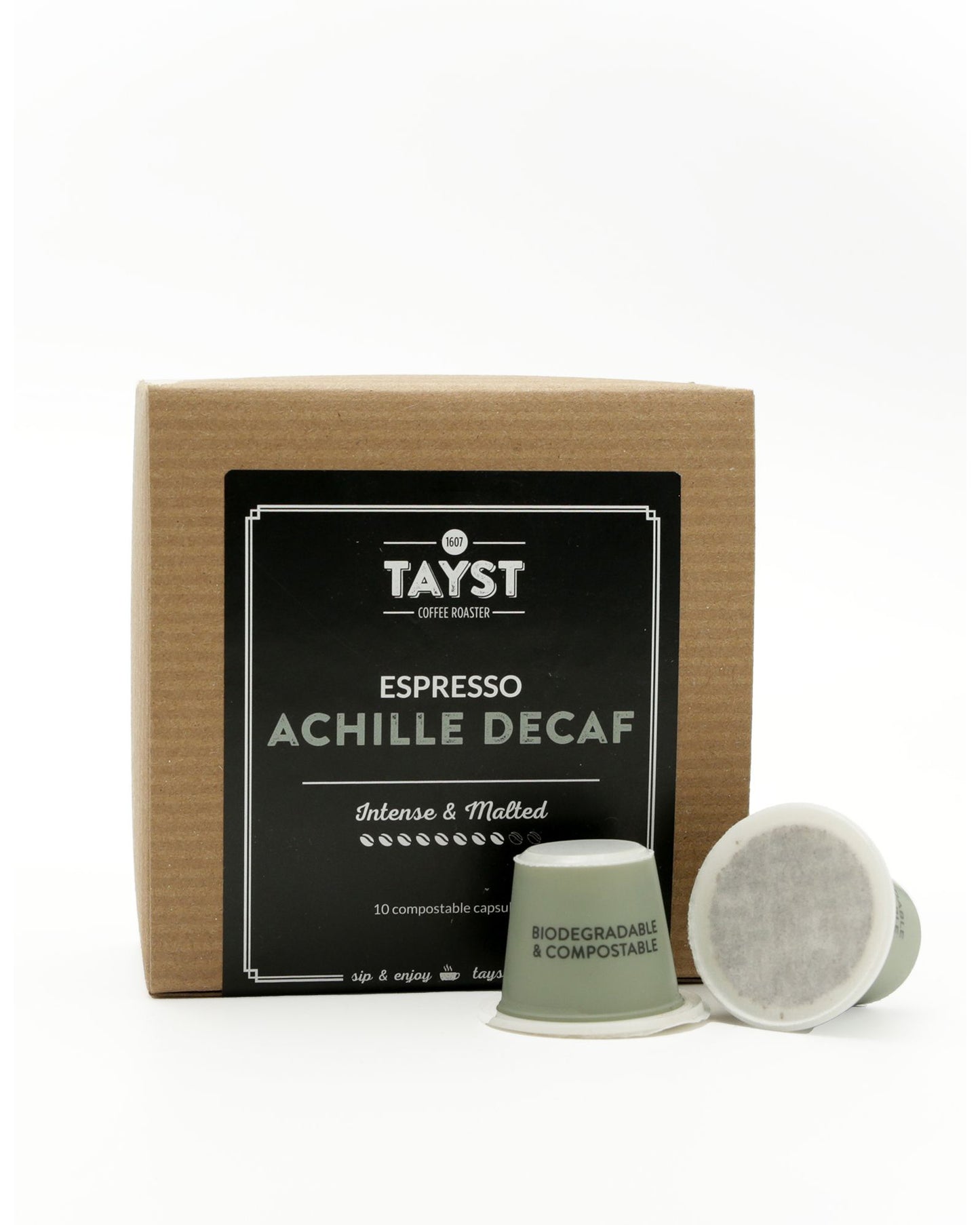 Picture of Tayst Compostable Espresso Capsules for Nespresso Machines - Bag of 10