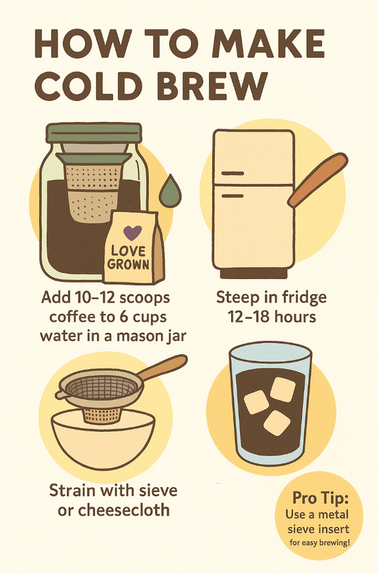 How to: Brew your own Cold Brew with Love Grown