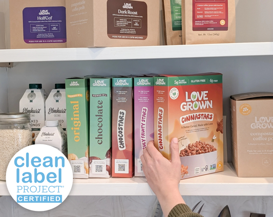 Cereal Nutrition: How Love Grown Stacks Up