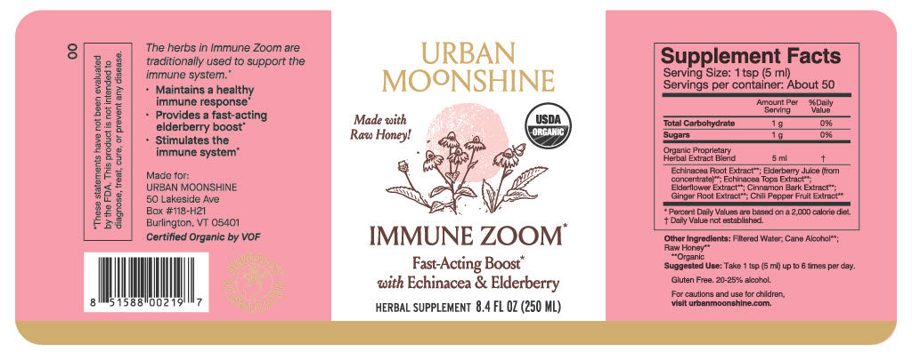 Picture of Urban Moonshine Immune Zoom Herbal Tonic