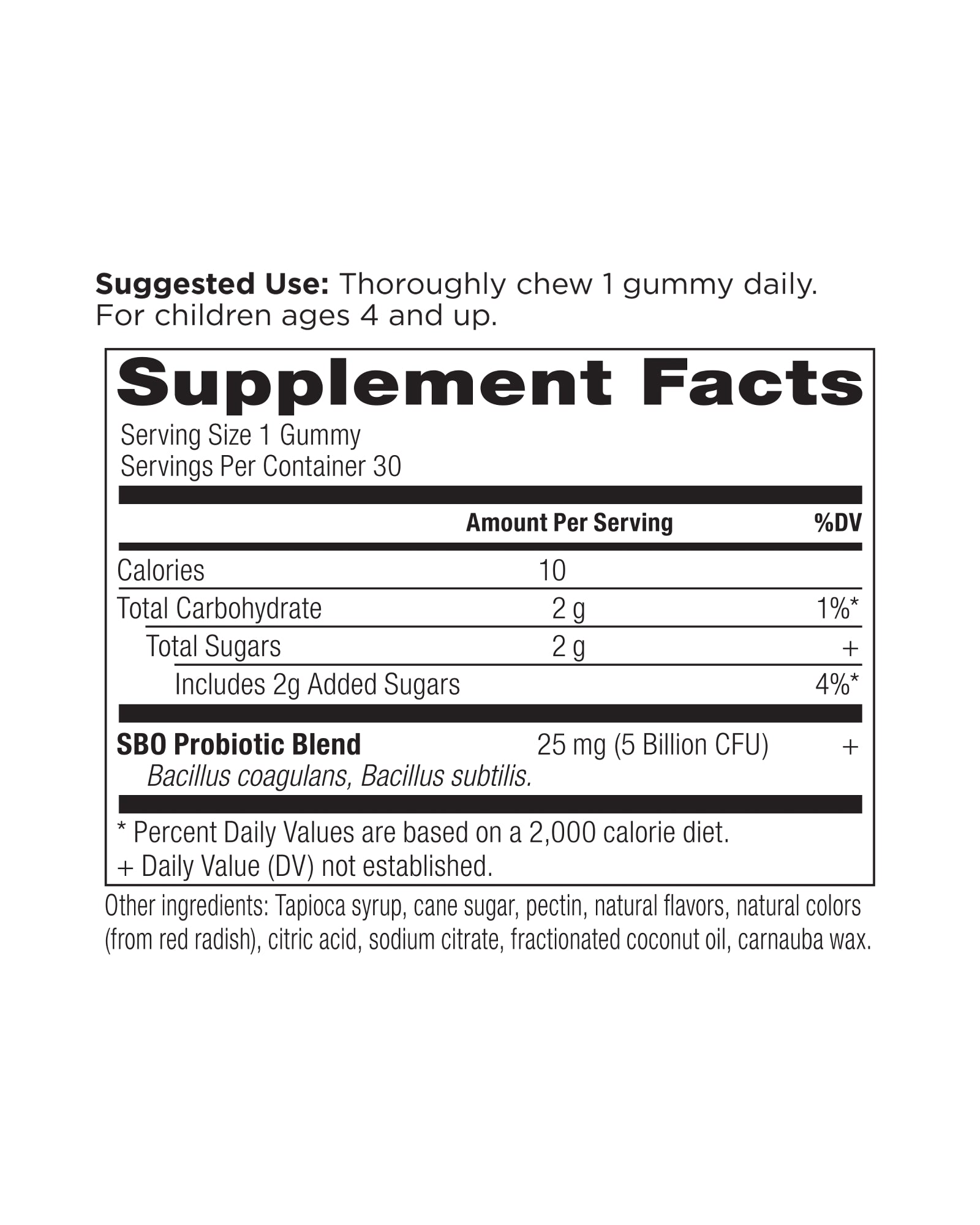 Picture of Ancient Nutrition Kids Berry SBO Probiotics Gummy