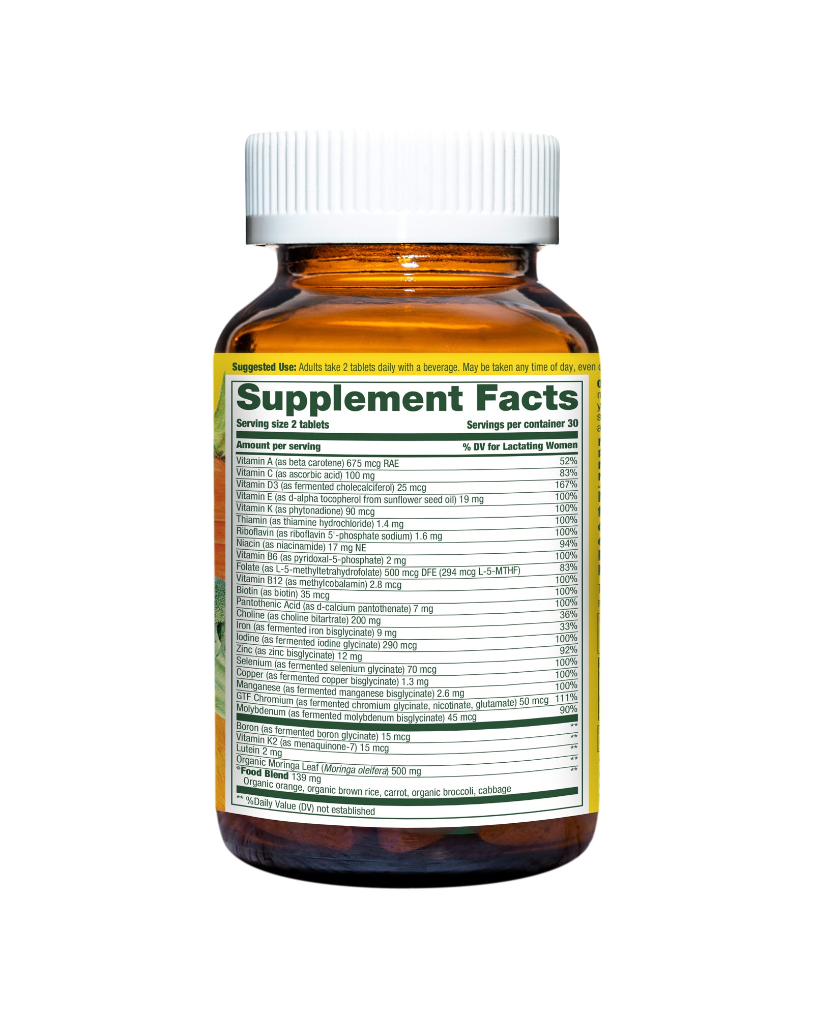 Picture of MegaFood Baby & Me 2™ Postnatal Multi Tablets