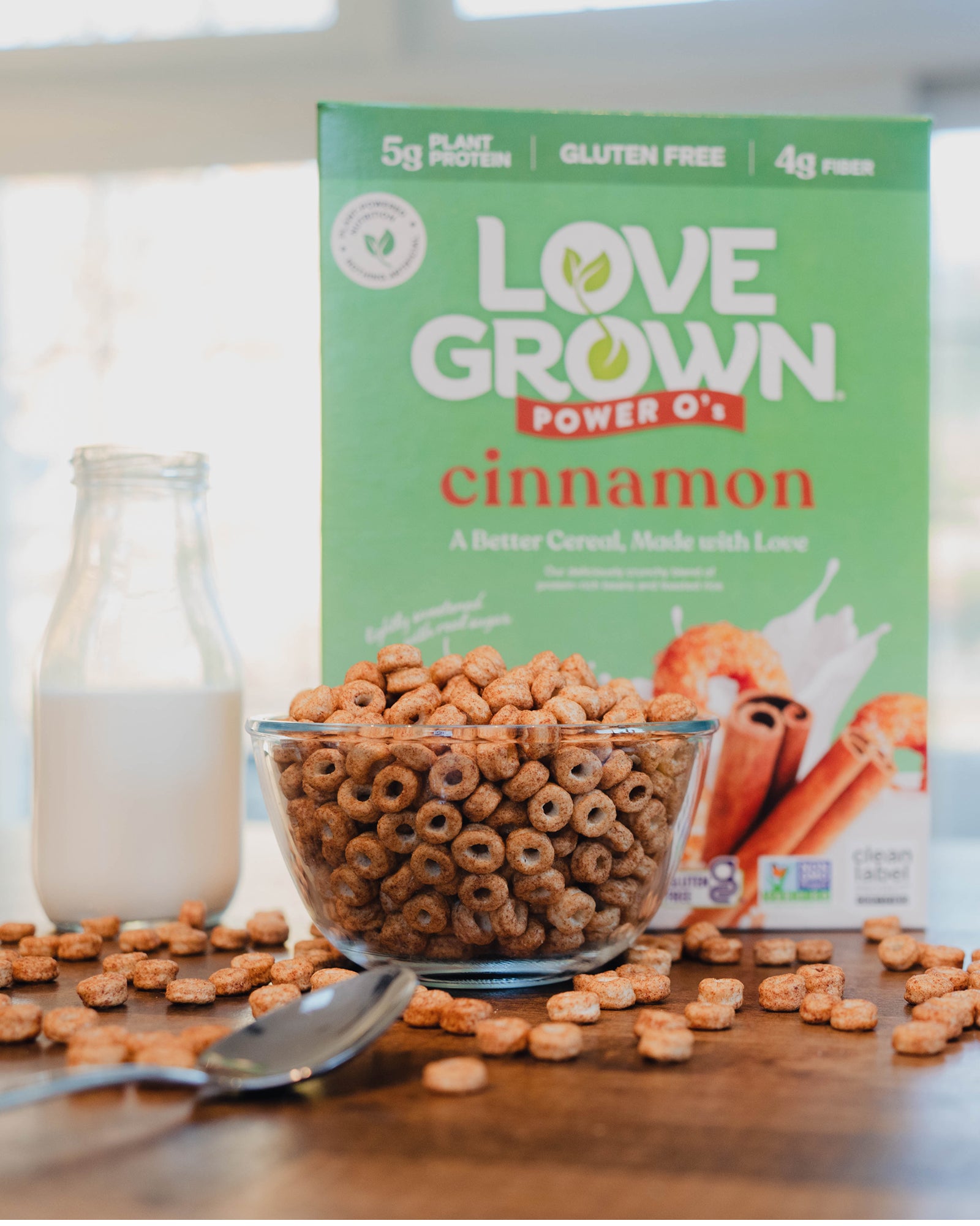 Clean Label Project Certified Cinnamon Power O's Cereal | Love