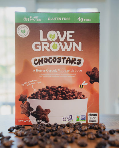Love Grown Chocostars Cereal