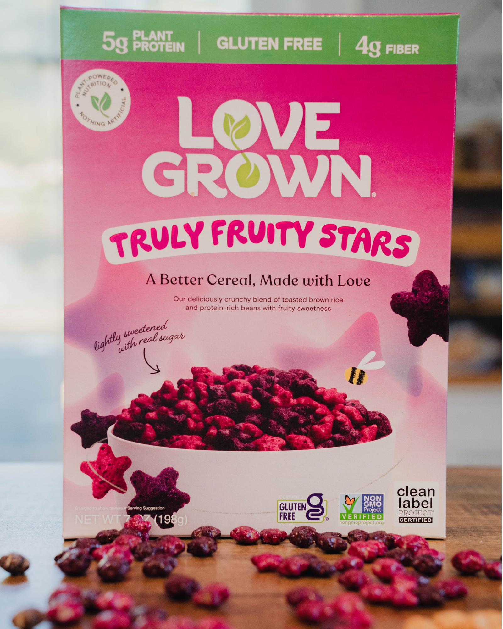 Clean Label Project Certified Truly Fruity Stars Cereal | Love Grown