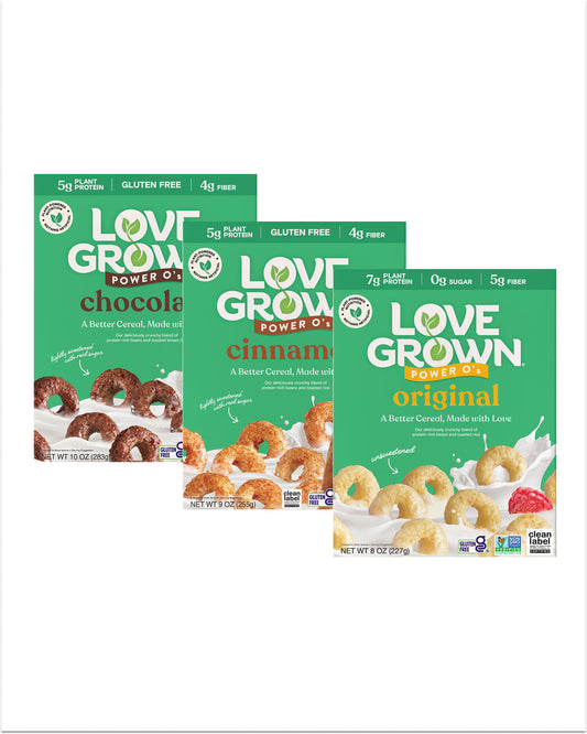Love Grown Power O's Cereal Variety Pack