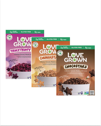 Love Grown Star Cereal Variety Pack