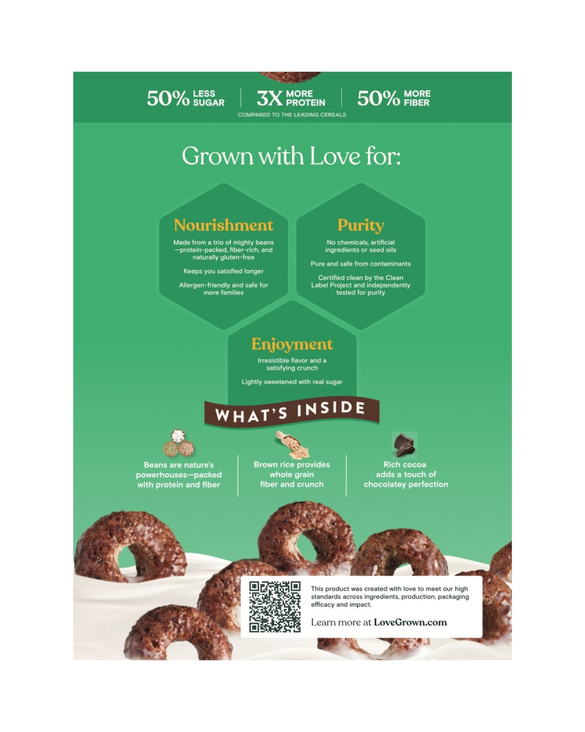 Chocolate Power O's Cereal