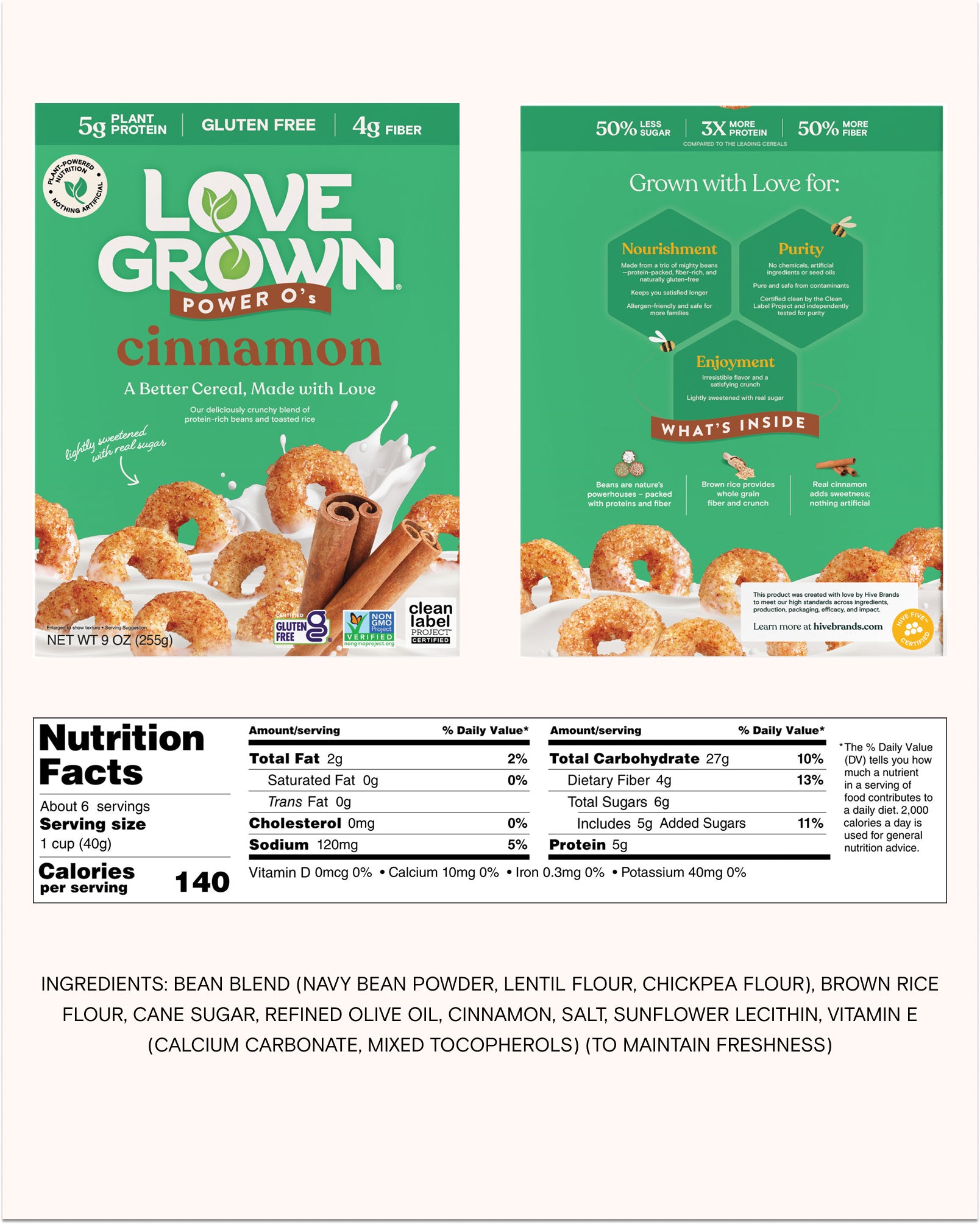 Clean Label Project Certified Gluten-Free Cereal Variety Pack