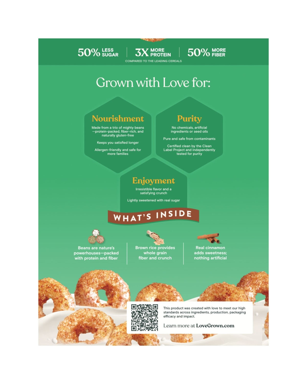 Cinnamon Power O's Cereal