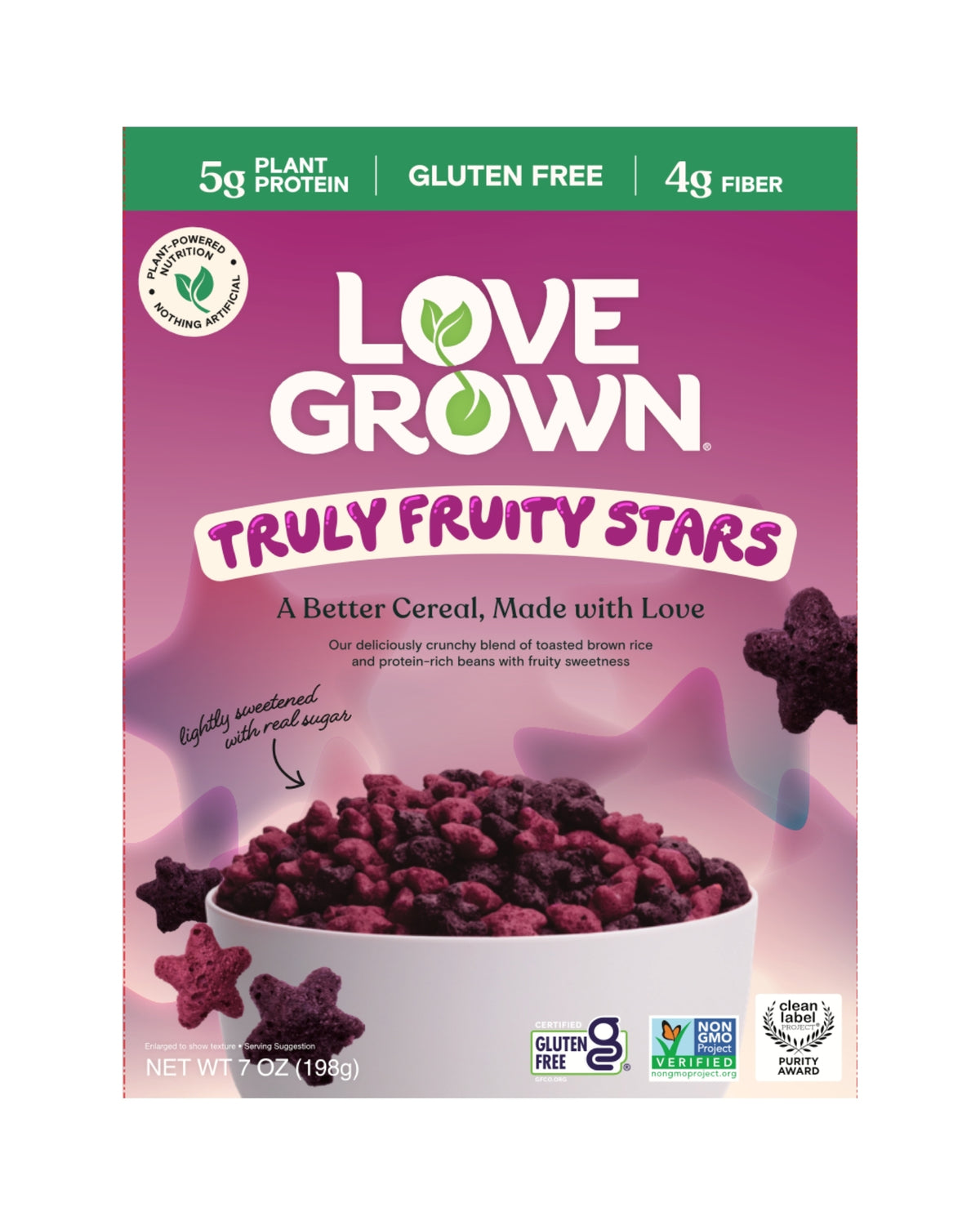 Truly Fruity Stars Cereal