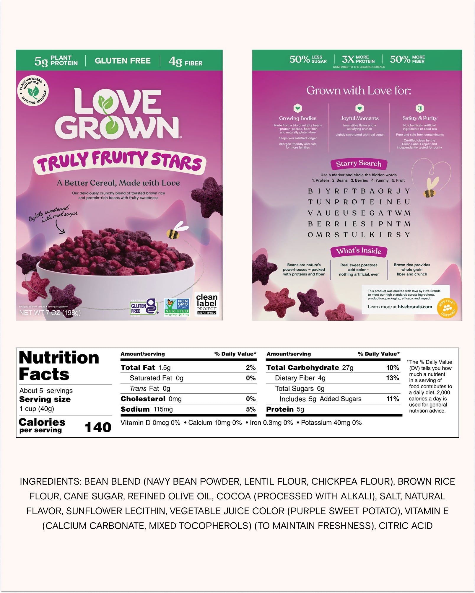 Clean Label Project Certified Gluten-Free Cereal Variety Pack