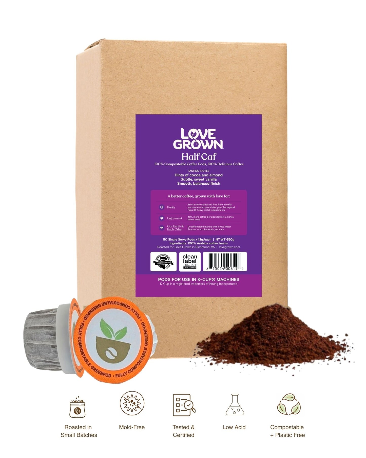 Compostable Coffee Pods for Keurig® Machines