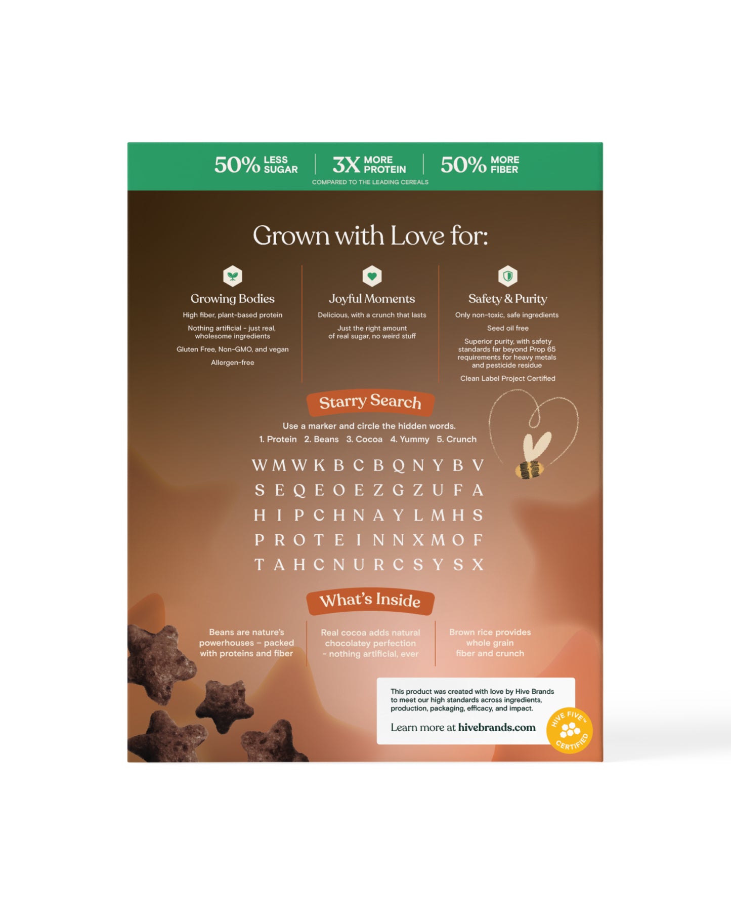 Love Grown Chocostars Cereal