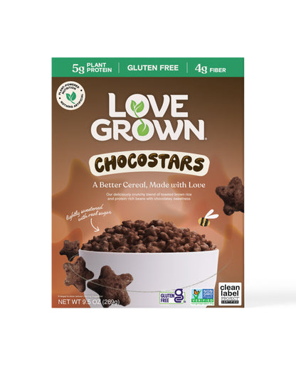 Love Grown Chocostars Cereal