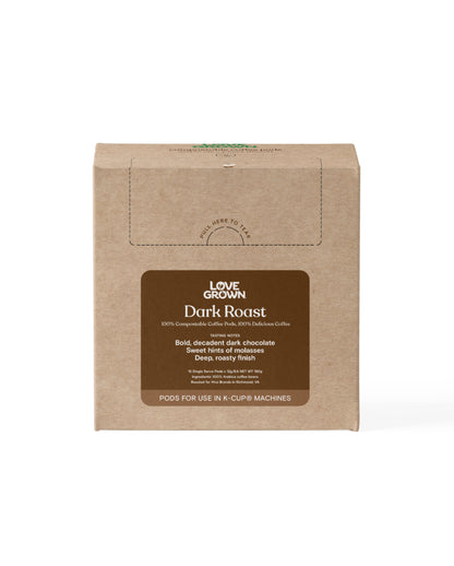 Compostable Coffee Pods for Keurig® Machines -  Box of 15