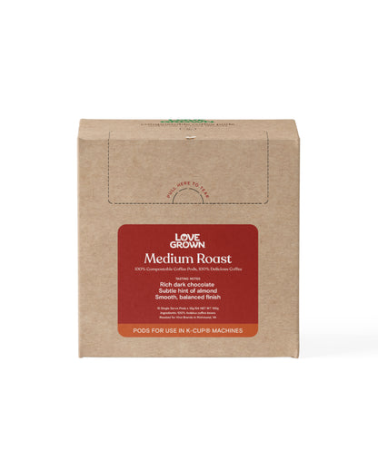 Love Grown Compostable Coffee Pods for Keurig® Machines -  Box of 15