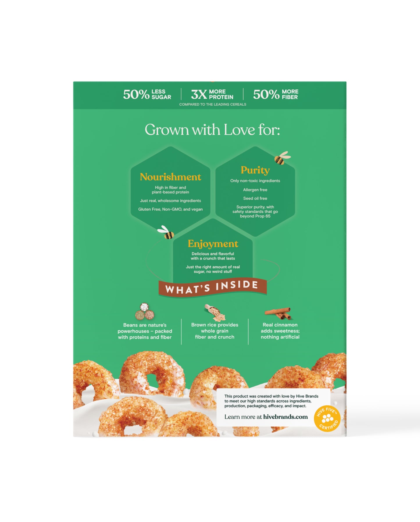 Power O's Cinnamon Cereal