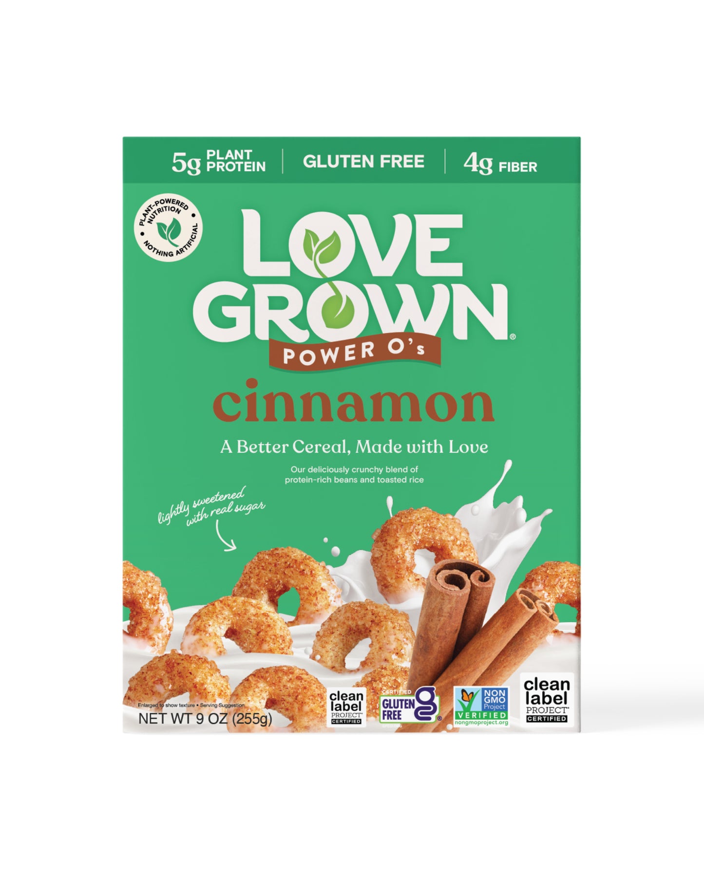 Power O's Cinnamon Cereal