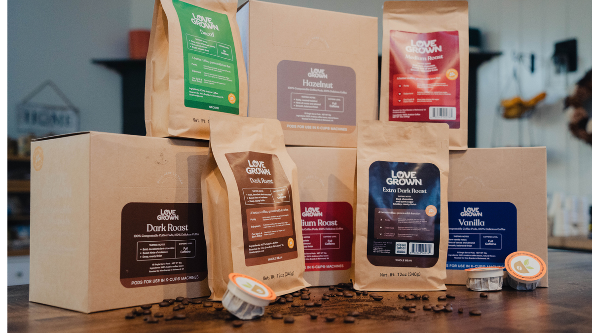 Love Grown Clean Label Project Certified Coffee Sample Box – Love Grown ...