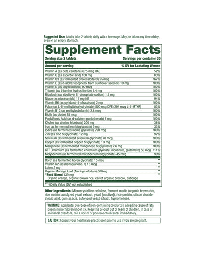 Picture of MegaFood Baby & Me 2™ Postnatal Multi Tablets