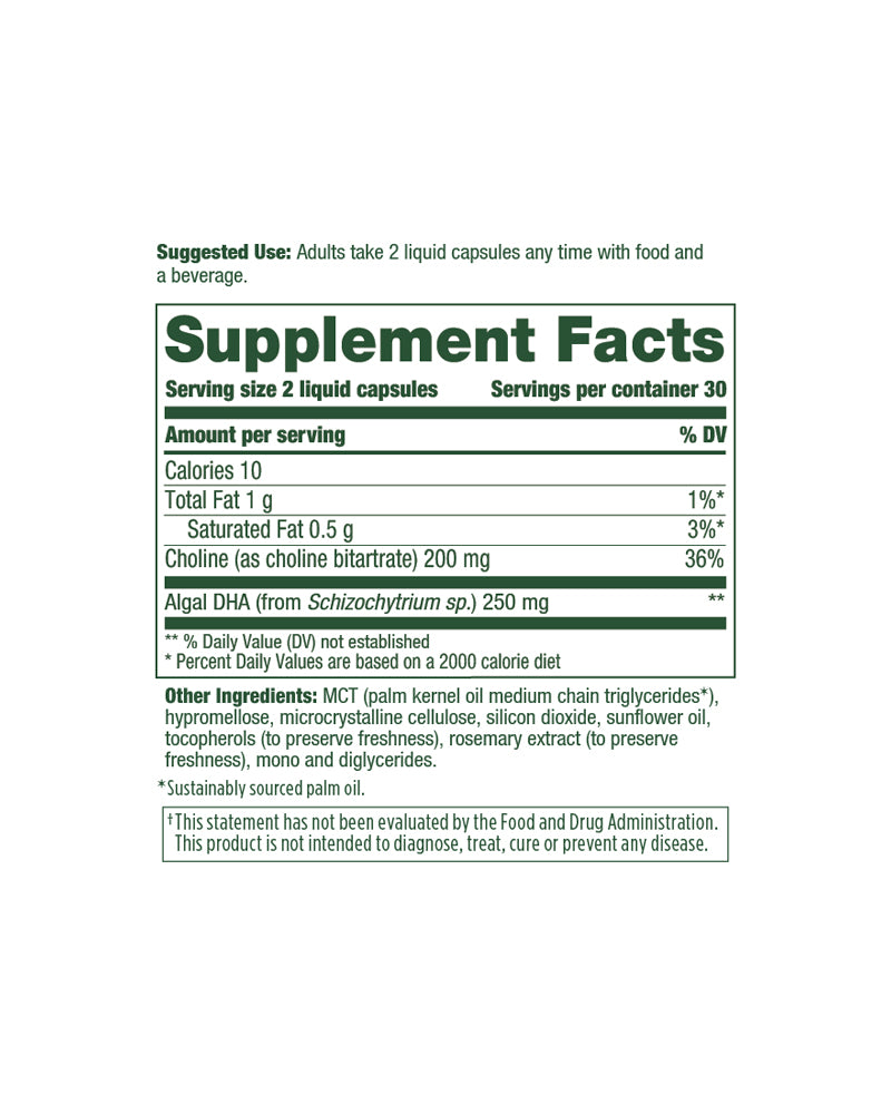 Picture of MegaFood Baby & Me 2™ Prenatal DHA & Choline Capsules