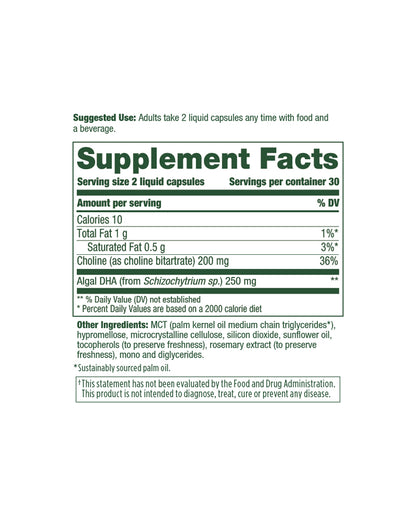 Picture of MegaFood Baby & Me 2™ Prenatal DHA & Choline Capsules