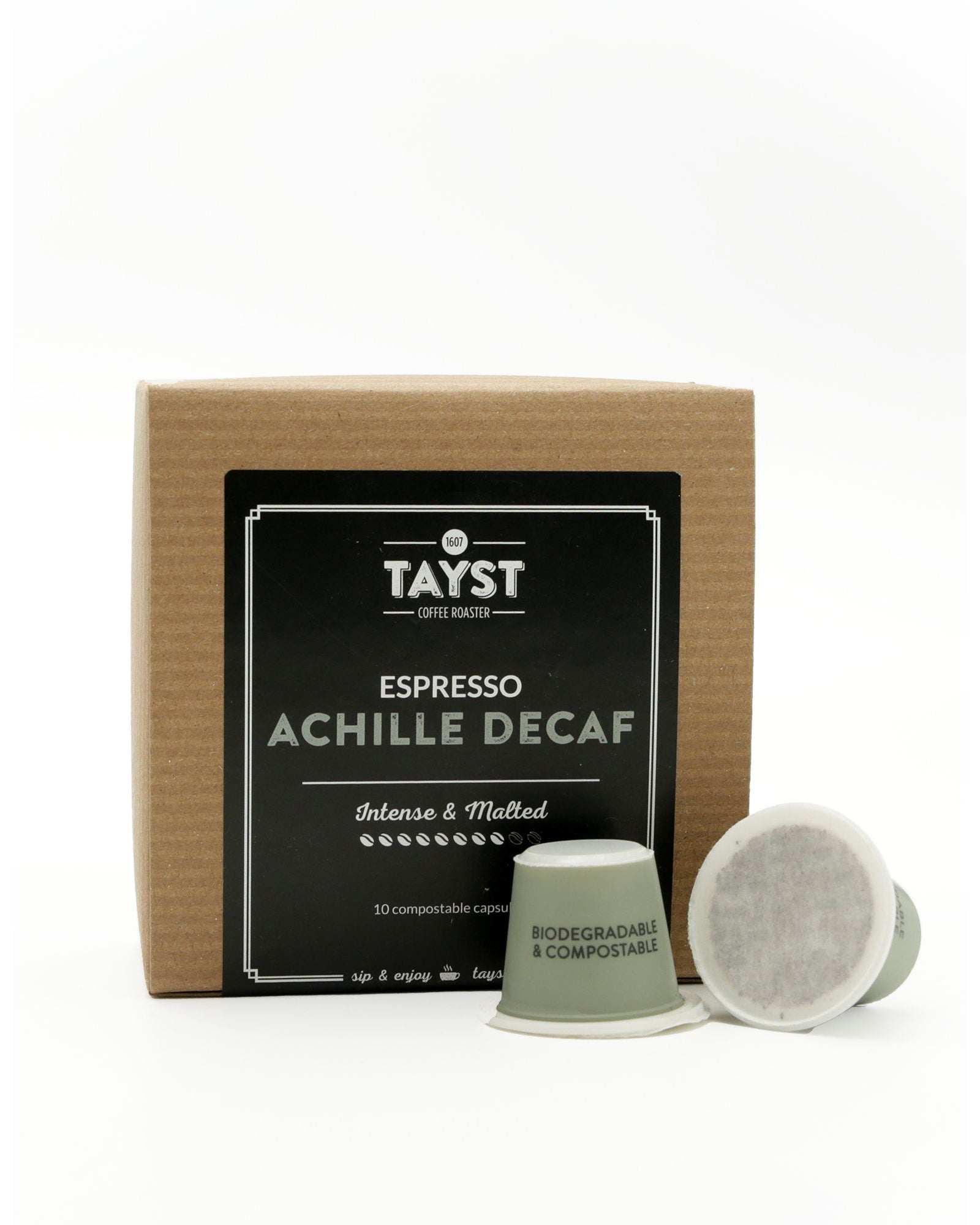 Picture of Tayst Compostable Espresso Capsules for Nespresso Machines - Bag of 10