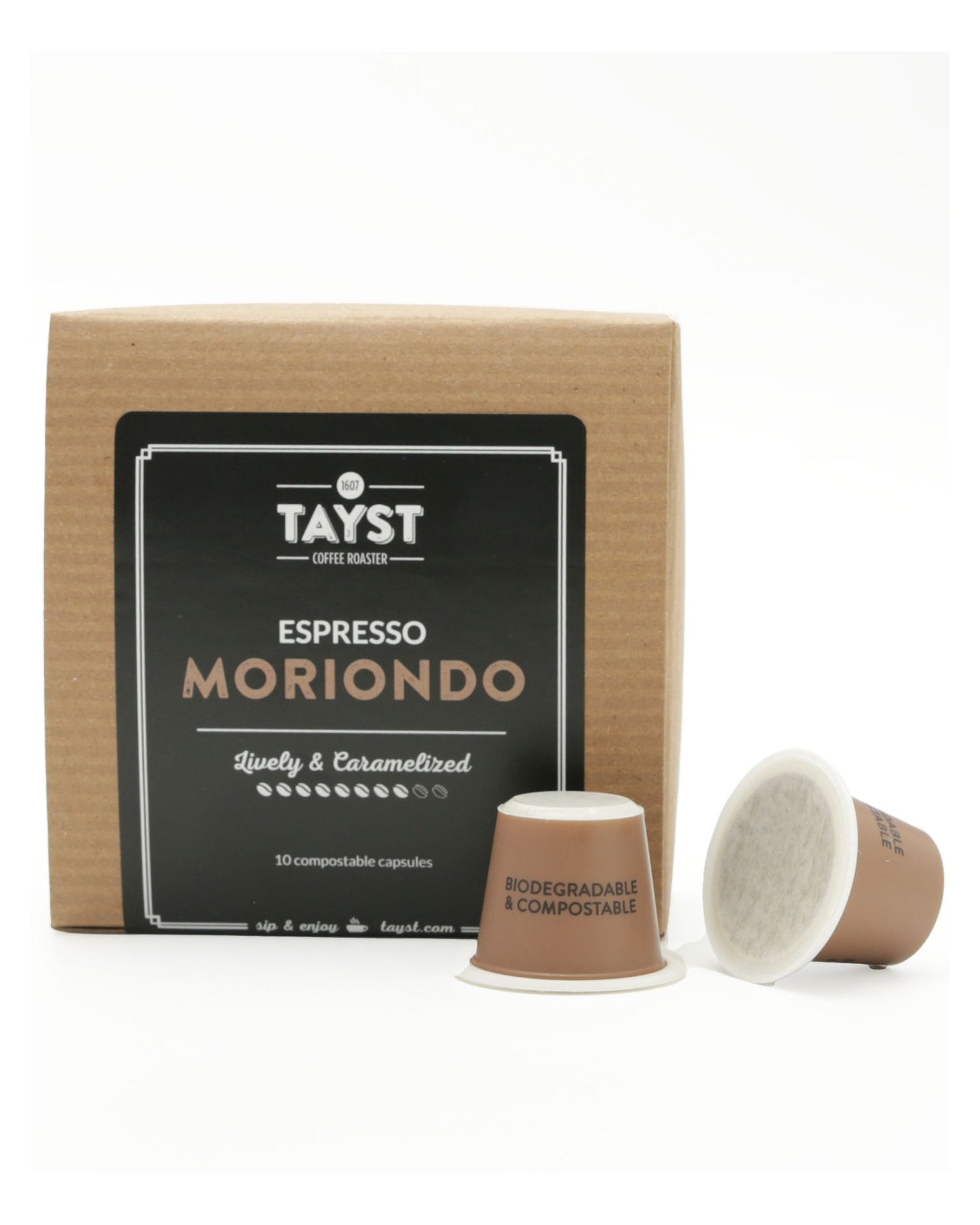 Picture of Tayst Compostable Espresso Capsules for Nespresso Machines - Bag of 10