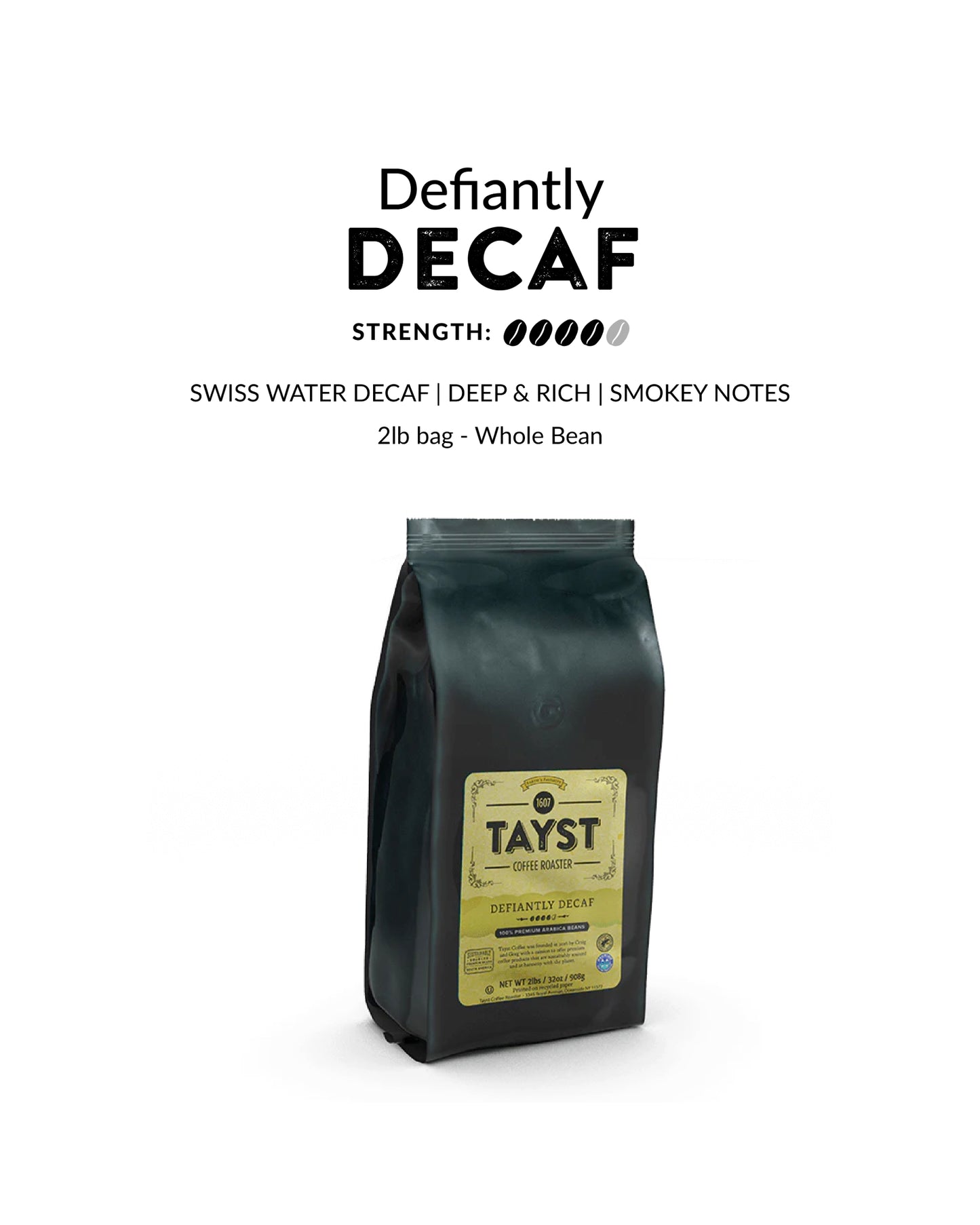 Picture of Tayst Whole Bean Coffee - 2 Pound Bag