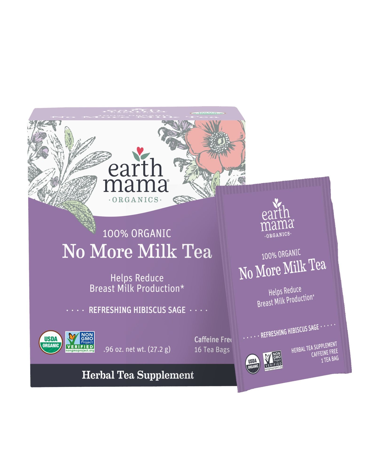 Picture of Earth Mama Organic No More Milk Tea