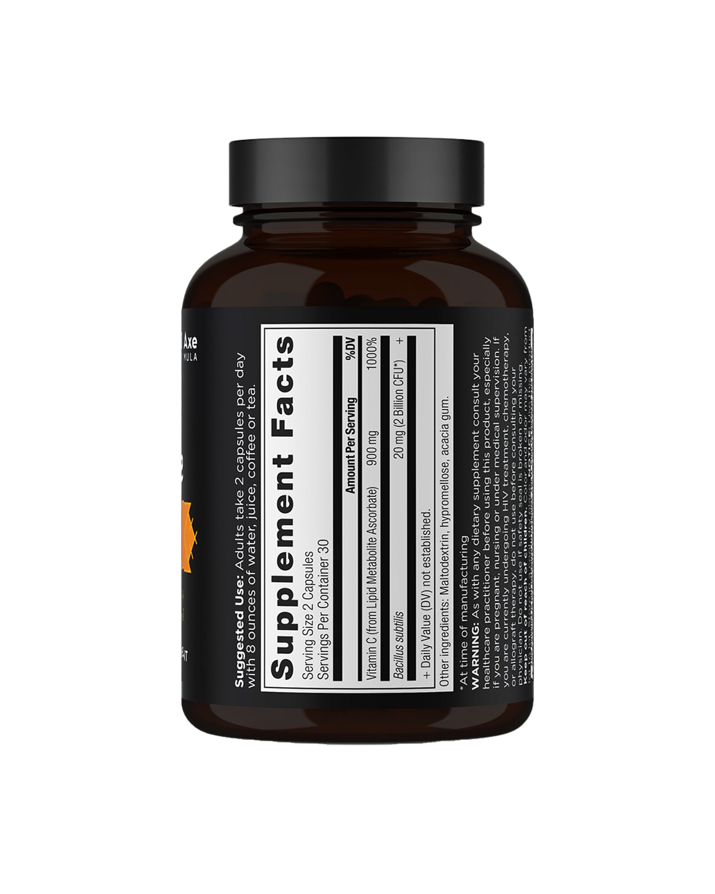 Picture of Ancient Nutrition Vitamin C & Probiotics Capsules