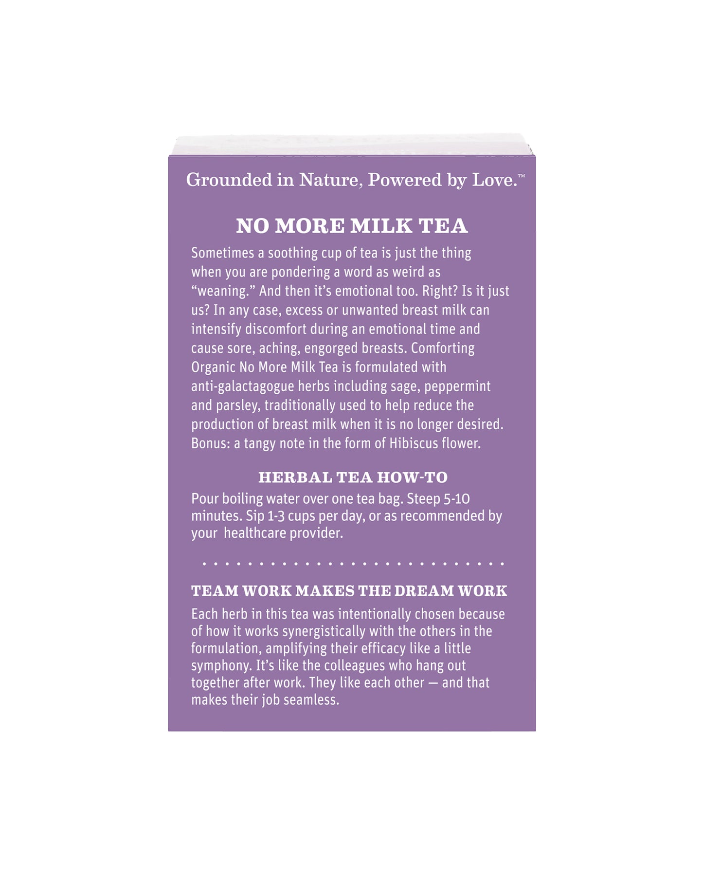 Picture of Earth Mama Organic No More Milk Tea