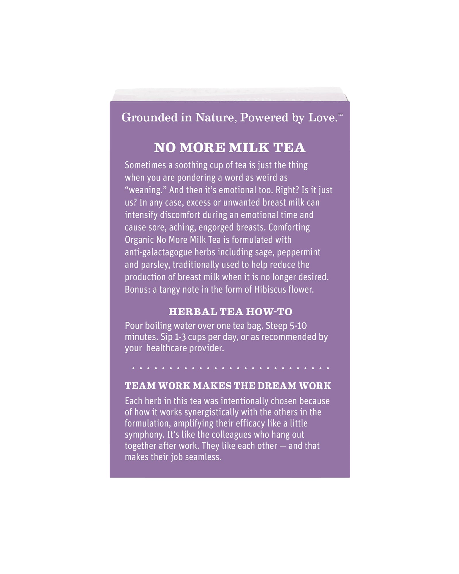 Picture of Earth Mama Organic No More Milk Tea