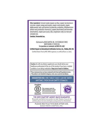 Picture of New Chapter Every Man™'s One Daily 55+ Multivitamin Tablets