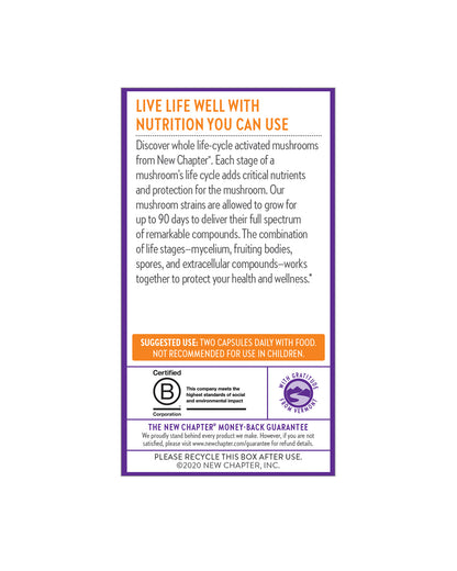 Picture of New Chapter Healthy Aging: Reishi Mushroom Blend Capsules