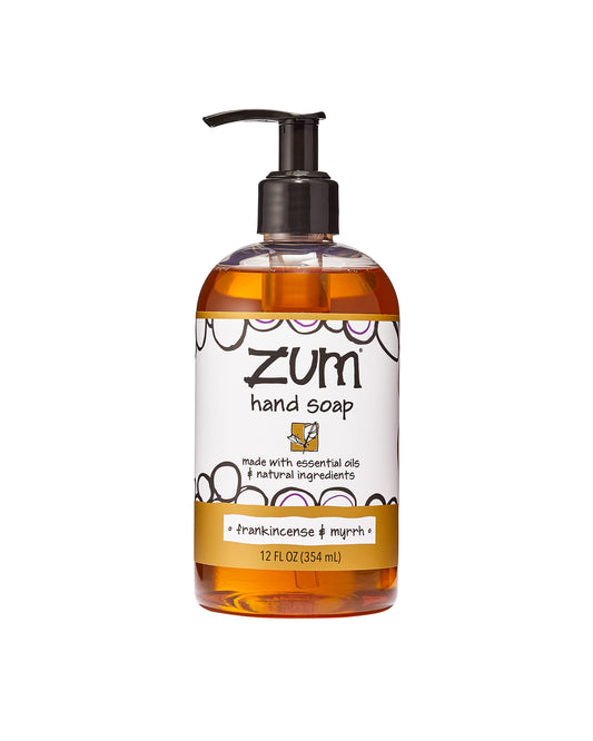 The front of Zum Hand Soap