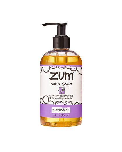 The front of Zum Hand Soap