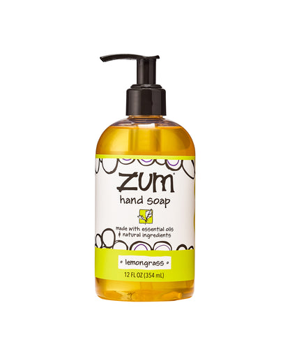 The front of Zum Hand Soap