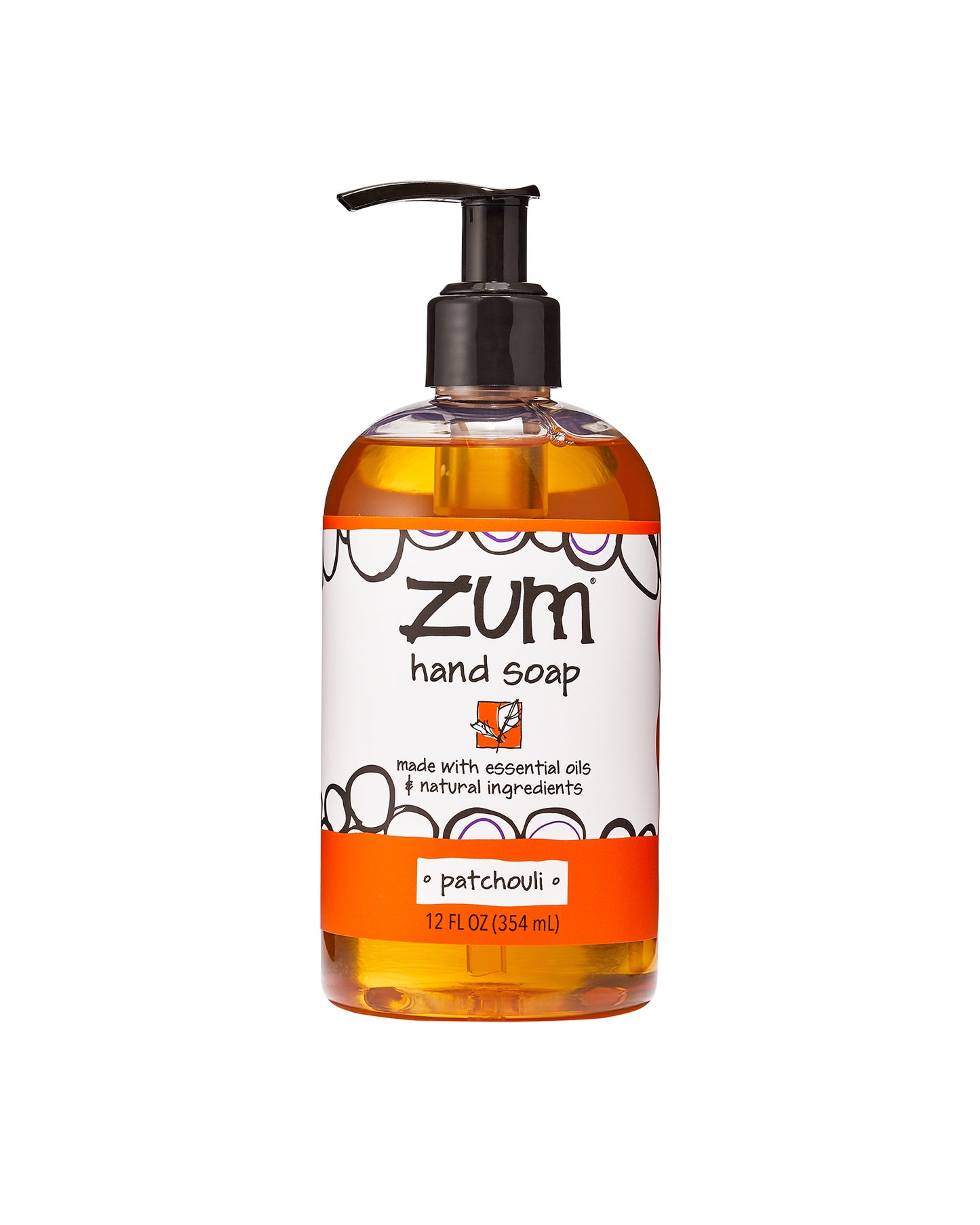 The front of Zum Hand Soap