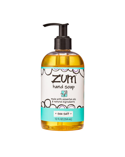 The front of Zum Hand Soap